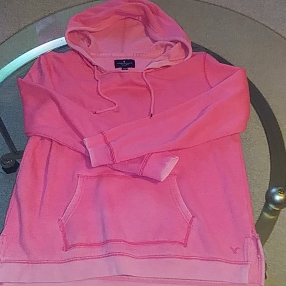 𝅺american Eagle watermellon color small hoodie